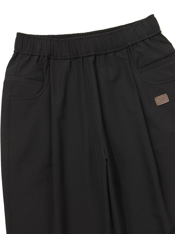 BBC EARTH Stretch Brush Relax Pants_Black