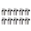 10Pcs Drum Claws Hooks with Rubber Gasket Percussion Drum Claws Hook Hardware for Snares Drum Percussion Instrument Part