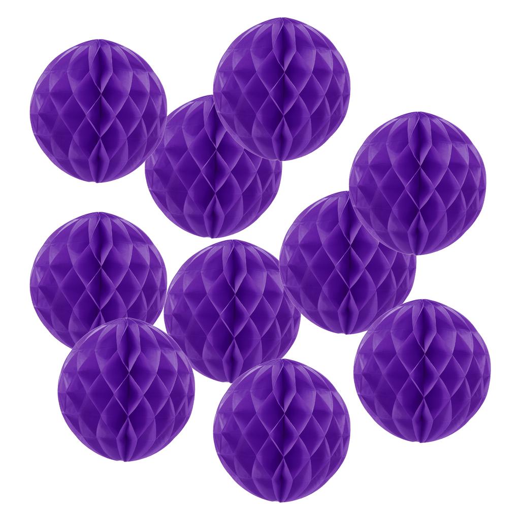 10pcs Tissue Paper Pom Poms Flower Balls Party Hanging Paper Flower Balls Decoration for Birthday Wedding Home Backdrop Decor