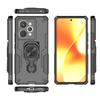 For Realme 15 Pro 5G Case Rotatable Ring Kickstand PC+TPU Shockproof Phone Cover