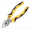 Deli Tools DL2006 7-8" Industrial Steel Flat Nose Cutting Pliers for Electricians & Home Use