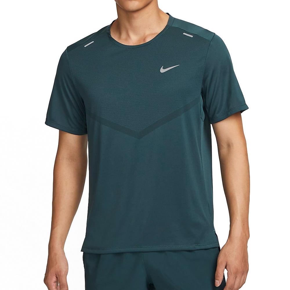 Nike Dri FIT Rise 365 T Shirt Men's Dark Jungle Green CZ9185-328