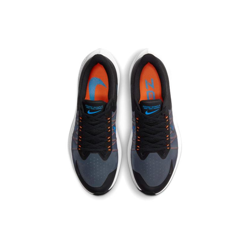 Nike Pantofi de alergare Zoom Winflo 8 Bărbați Top jos Negru/Gri/Albastru Adidași casual CW3419-007