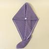 Gorro de Baño para Mujer de Secado Rápido Super Absorbente con Bordado Lindo