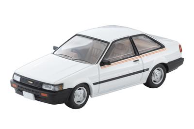 Tomytec Tomica Limited Vintage Neo Maßstab Toyota Corolla Levin Limettengrün Weiß 1983 Modell 334859 1/64 LV-N284e 2-türig (Fertiges Modell)