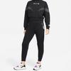 Nike Logo Casual Knit Sports Pants Women Bottoms Black DJ1061-010