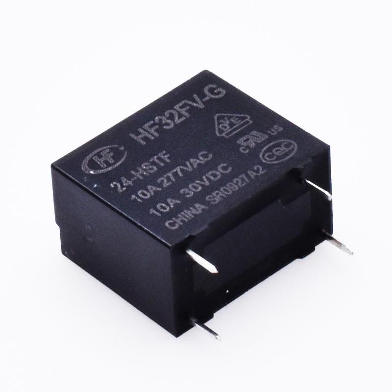 Hongfa HF32FV-G Relay: 12V, 5V, 24V, Four-pin Lamp Load (590)