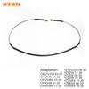 OTOM Motorcycle Front Brake Oil Hose For HONDA CRF YAMAHA Brake Line Cable Tube Motorbike Stainless Steel Braided Pipeline 132cm