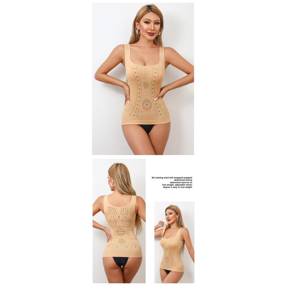 Bezszwowa bielizna modelująca dla kobiet rajstopy wyszczuplające brzuch Elastyczna odzież wyszczuplająca Body plus size gorset top