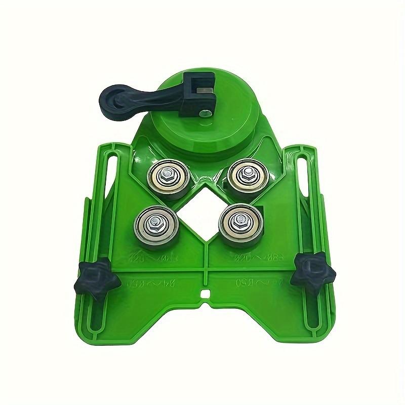 

Tile & Glass Hole Locator – Suction Cup Fixing, Anti-Chip Guide with Chamfer Tool