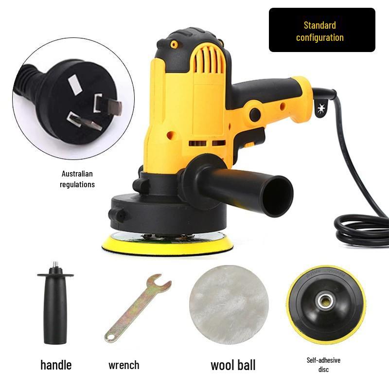 Electric Car Polisher: Waxing, Scratch Repair, Glazing, and Grinding Tool