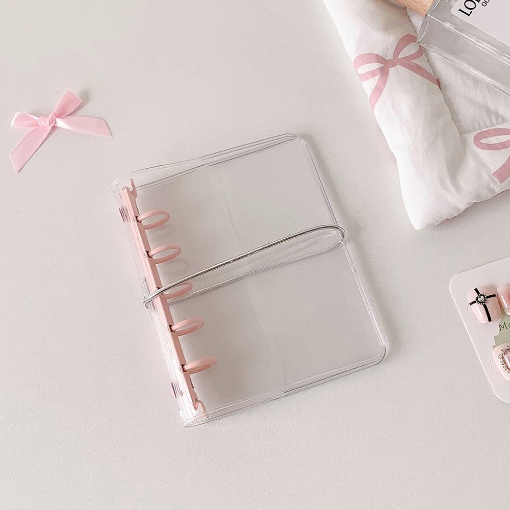 

New Clear View Transparent Display Album Cover PVC Idol Pictures Storage M5 Photo Card Holder Waterproof Korea Idol Photocard