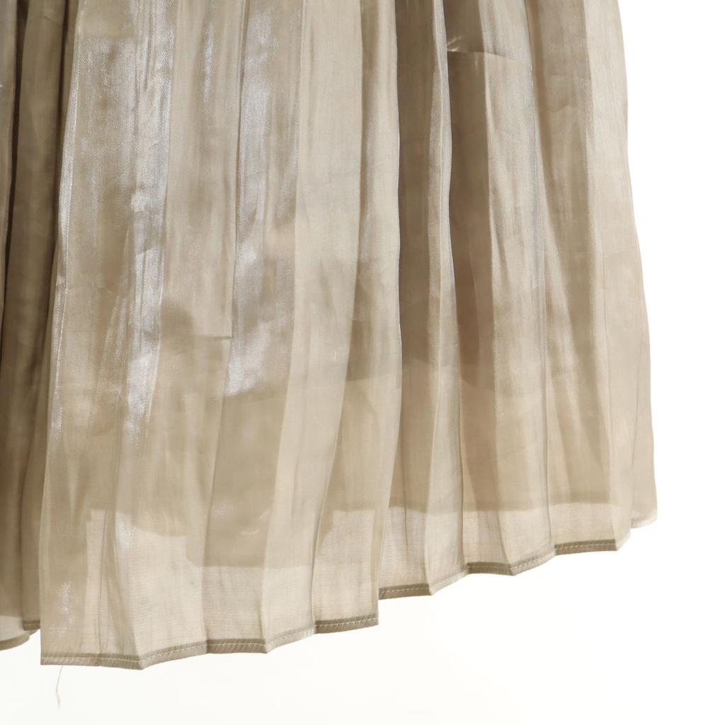 ESTNATION made in Japan Long length Pleated skirt 38 Gurege Women Used