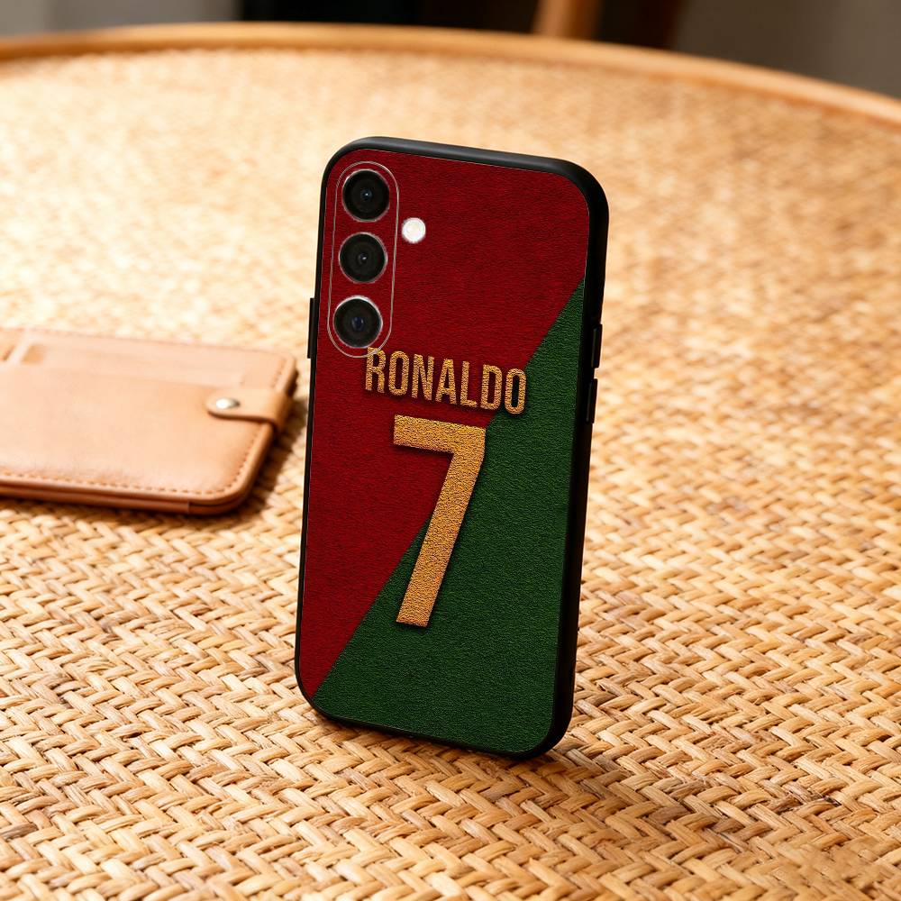 

C-Cool C-Cristiano R-Ronaldo 7 Phone Case For Samsung A73,A21s,A22,A31,A32,A52,A53,A71,A80,Soft Black Shell Samsung a22 5g
