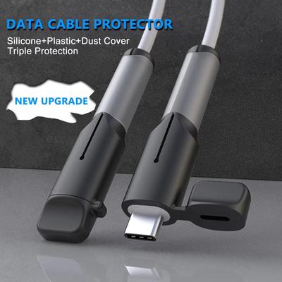 USB Type C Charging Cable Saver Sleeve Data Line Cord Protector Silicone Protective Cover Cap For iPhone Xiaomi Redmi Huawei OPP