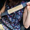 MOONET 2 Packs Car Seatbelt Covers Shoulder Pad For More Comfortable Driving, Universal Seat Belt Cover For Handbag Camera Backpack Straps, Soft Faux