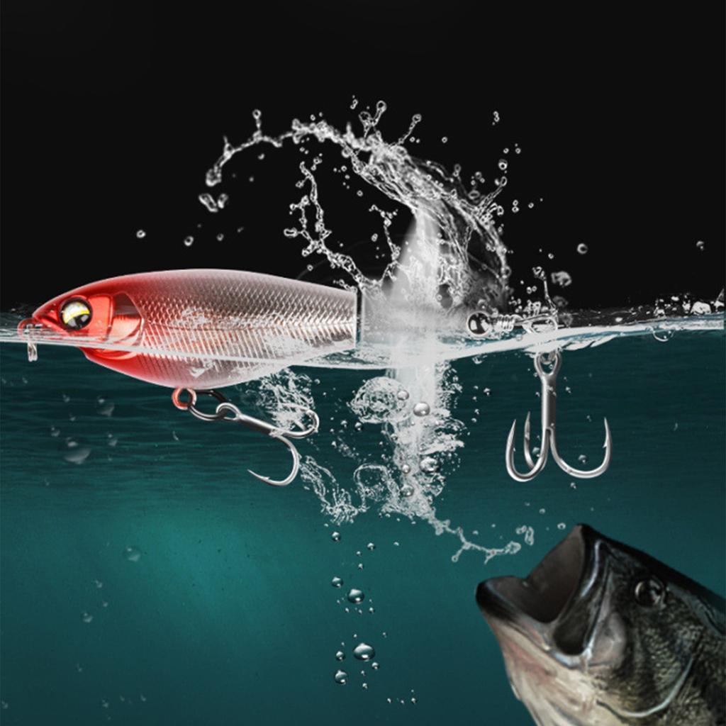 5pcs Fishing Lures Set Hard Baits Artificial Fish Shaped Lures with Treble Hooks for Freshwater Saltwater Fishing Tackle Accessories