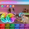 Smart LED Strip Lights, with Wireless Infrared Remote Control, Color Changing & Music Sync with App Control and Remote, USB Powe