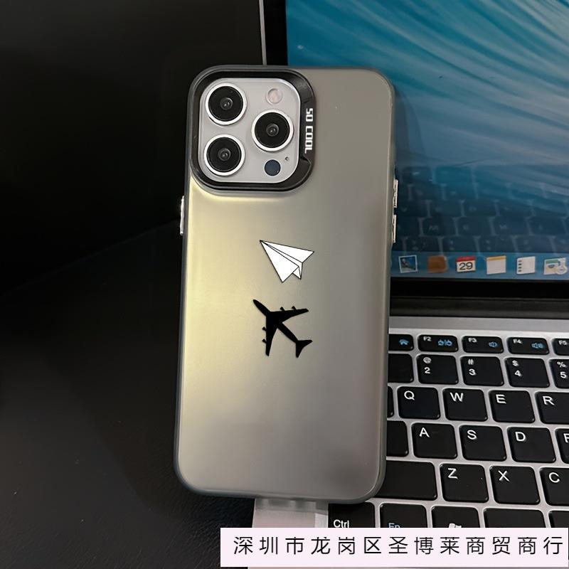 Applicable To Apple iPhone16 Mobile Phone Case, Paper Plane 14pro Protective Case, Creative and Fashionable 13pm12/11/xs
