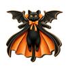 Vintage Style Decor Halloween Wooden Hanging Sign, Rustic Ghost Bat Black Cat Witch Hat Wall Decor, Theme Ornaments Spooky Pendant with Hemp Rope