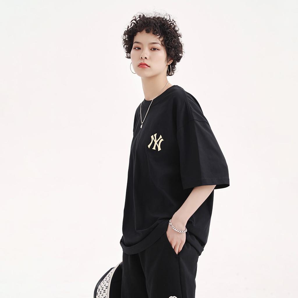 MLB New York Yankees T Shirt Unisex Black 3ATSM0233-50BKS