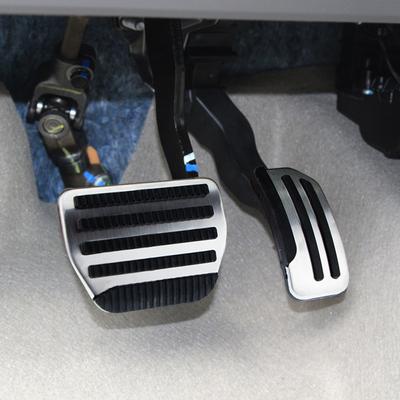 Edelstahl-Gasbremspedalabdeckung ohne Bohren für Nissan Altima Sentra Sunny Maxima Sylphy Tiida Juke Car