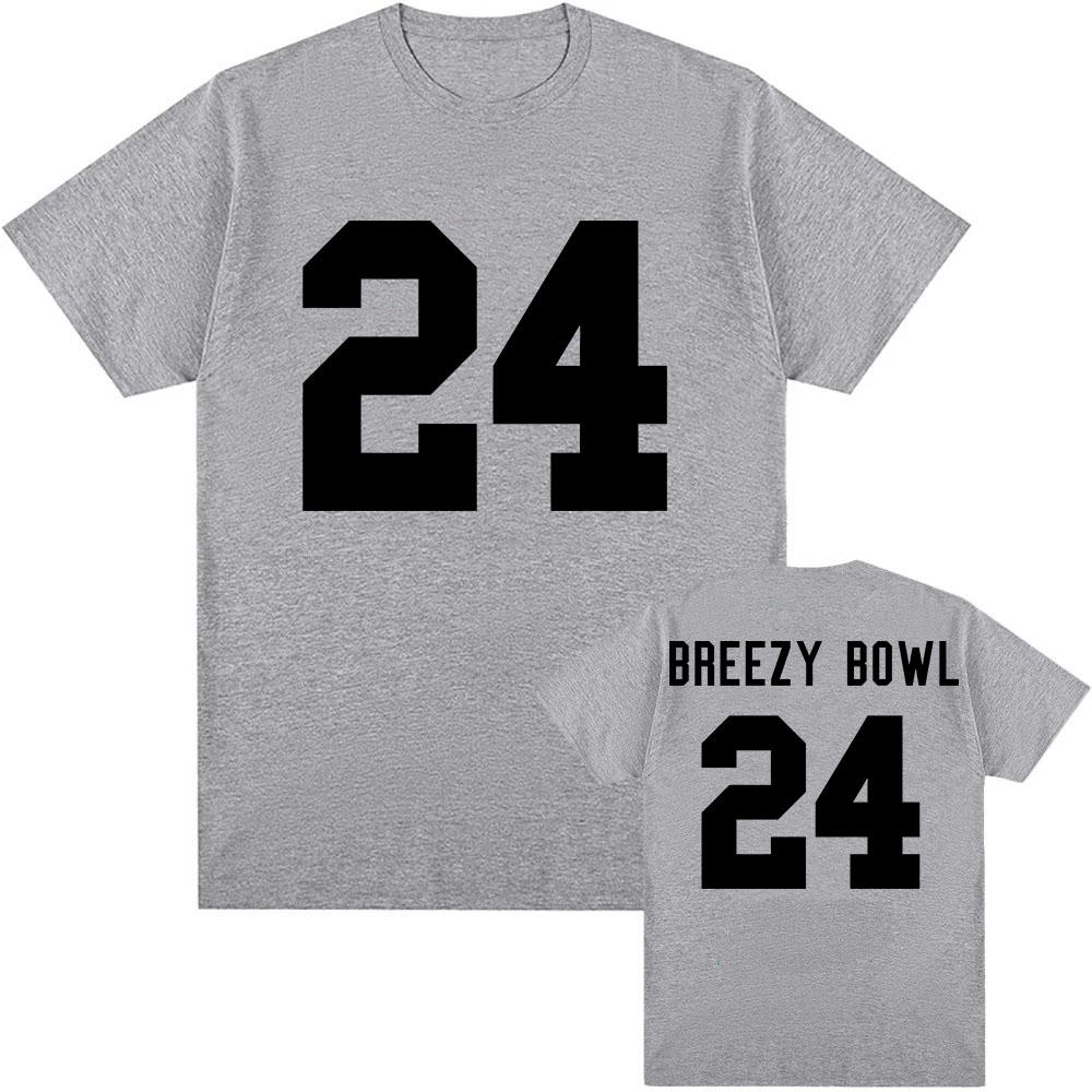 BREEZY BOWL 24 Tshirts Chris Brown Singer Graphic T-shirt Short Sleeve O-neck Unisex Streetwear Soft Cotton Men/Women T Shirt