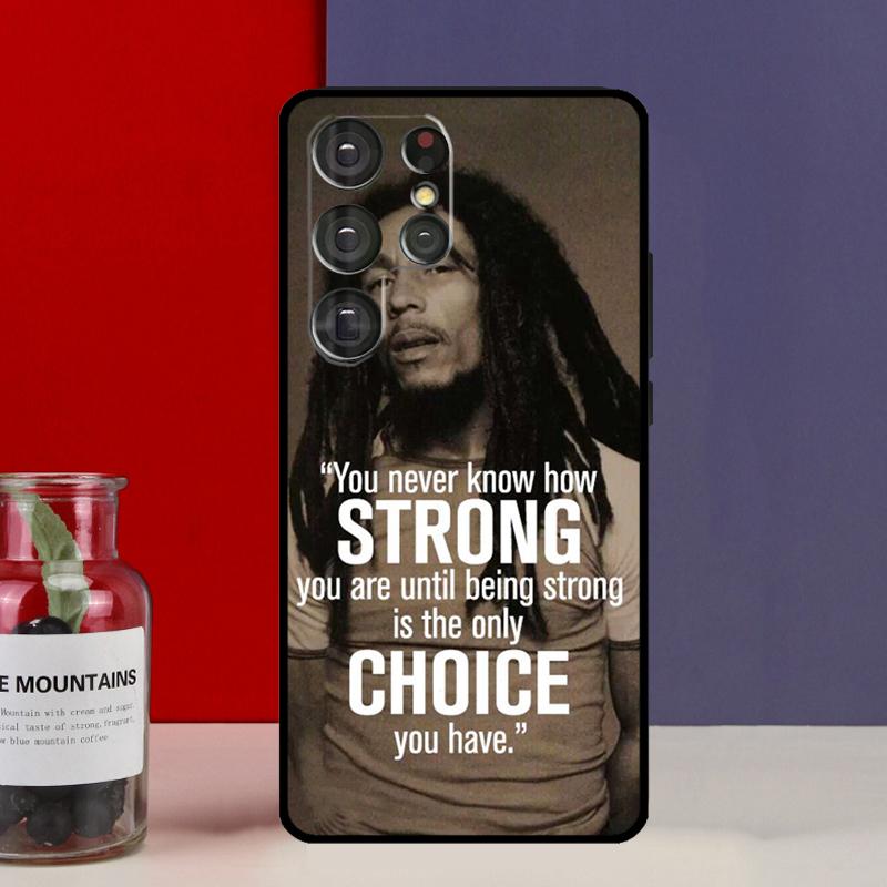

Bob Marley Quotes Rasta Reggae Funda Case For Samsung Galaxy S25 Ultra S9 S10 S20 S21 FE S22 S23 Plus S24 Ultra Phone Cover Galaxy S25