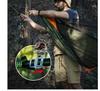 Ridge Line Hammock Shelter with Full Setup: Mosquito Net, Weather Fly, Pad & Bag, for Fast Deployment & Max Protection
