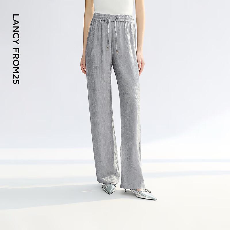 

Women s Commuter Style Draped Straight Leg Pants L