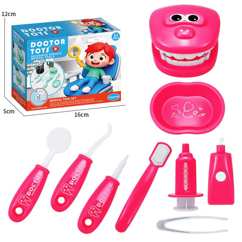 Children'S Nurse Oral Dentistry Small Doctor Toy Simulation Dentist Set Playing Doctor Toy