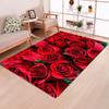 Girls Room Mat Household Door Mat Rose Rug Multicolor Pink Red Wedding Blanket Non-slip Living Room Rug