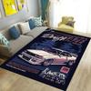 Tappeto Stampato Auto da Corsa Vintage Tappeto Multifunzione Antiscivolo per Soggiorno Ingresso & Corridoio Decorazione Pavimento Decorazione Camera da Letto