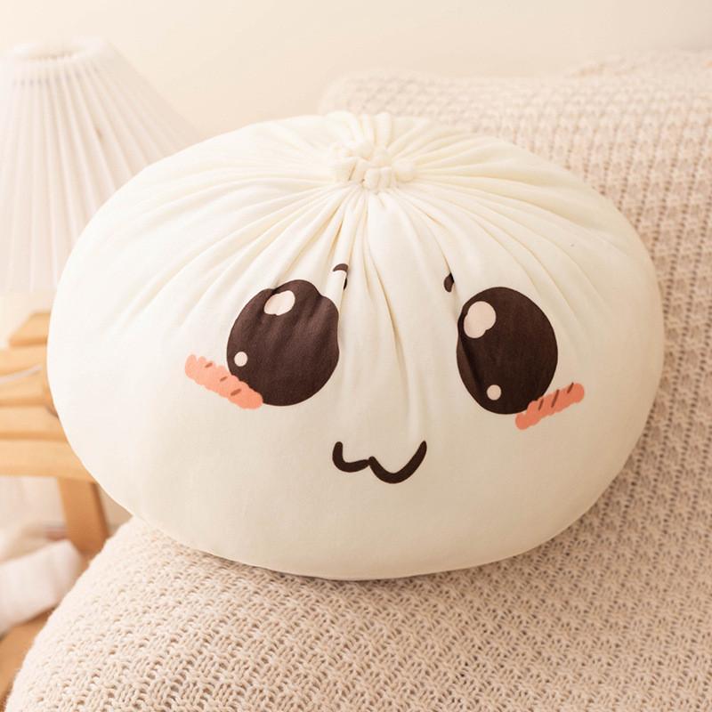 Knödel Baozi Plüschtier Für Kinder Weiche gefüllte Puppe Dekokissen Geschenk