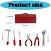Miniature Tool Kits With Hammer Pliers Screwdriver For Creative Doll House Scene Display Building Accessories Toolbox