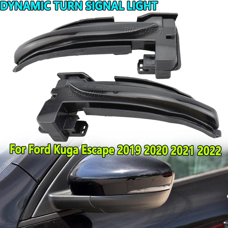 For Ford Kuga MK3 CX482 Escape Auto Parts Dynamic LED Turn Signal Light Rearview Mirror Sequential Indicator