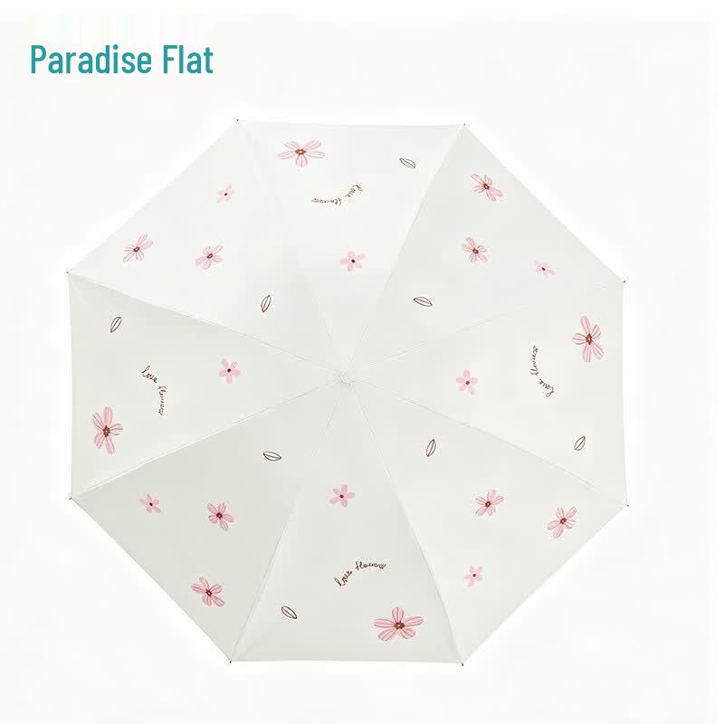 Paradise Umbrella Lightweight Foldable Sun/Rain UV Protection Umbrella