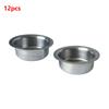 Tazas para Velas de Contenedor Decoración Ferretería Hogar Acero Inoxidable