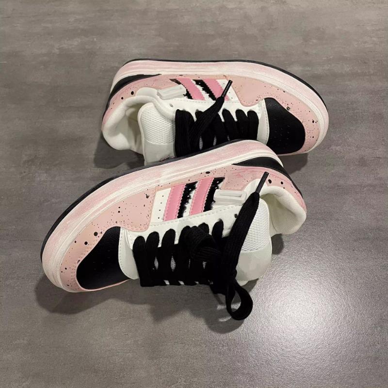 New Summer Bread Shoes Dopamine Board Shoes Women's Versatile Shoes Platform White Shoes Tide