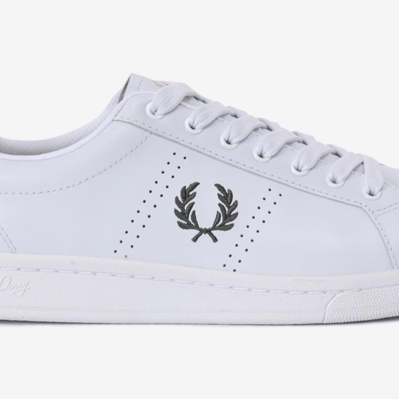 Fred Perry Men S Leather ShoeS B721 Leather Sfpu2436312 W20