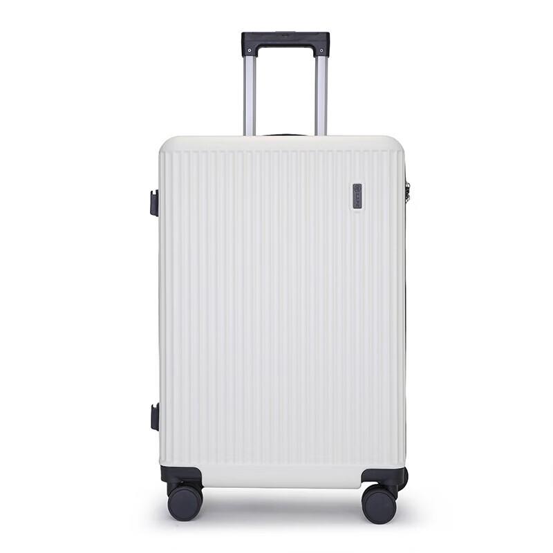 X.X.PIE Classic Striped 20-inch Spinner Luggage