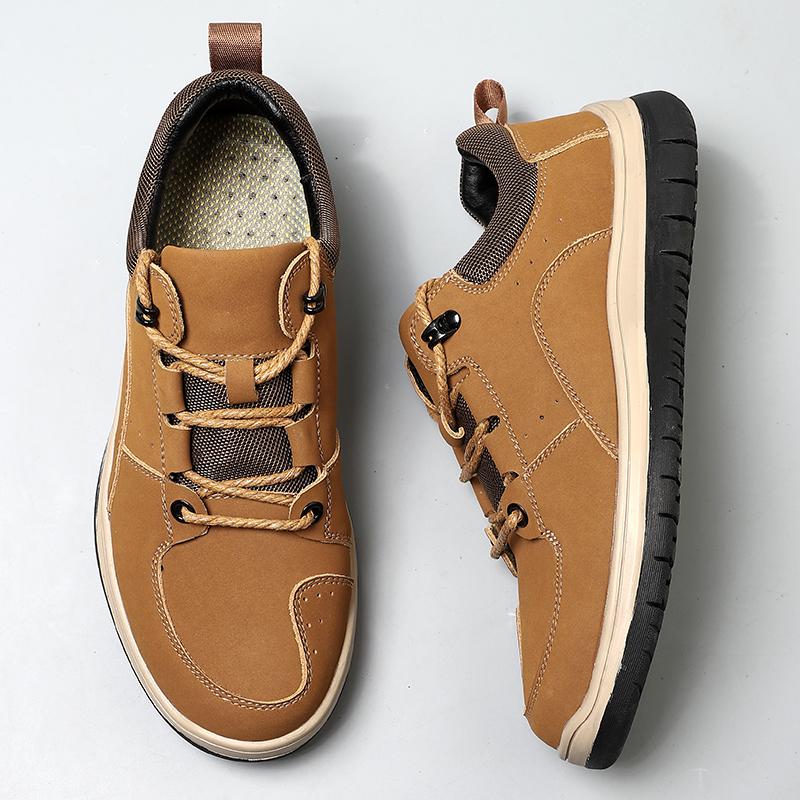 Newest Spring Casual Shoes For Men Handmade Sneakers Lace Up Man Flats Footwear
