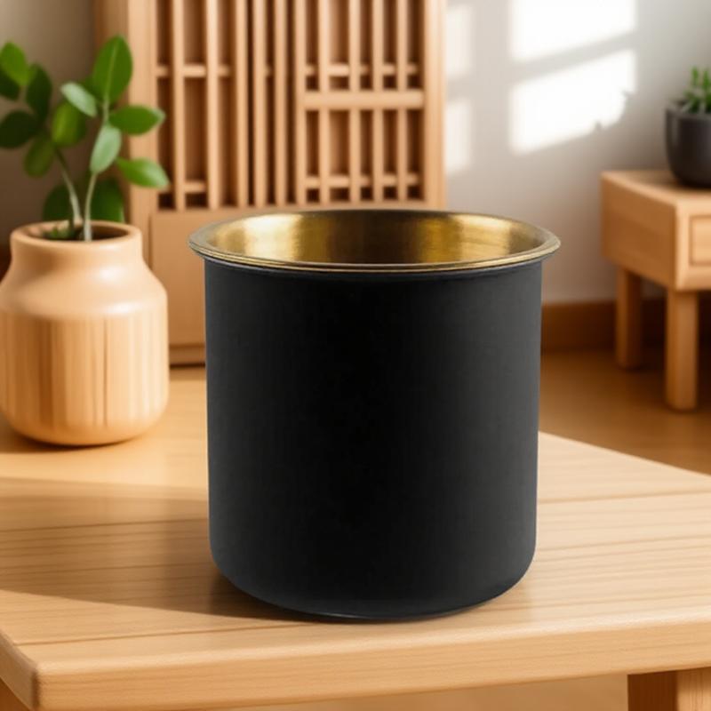 Stainless Steel Ashtray with Lid for Home Car Cafe Bar Modern Design Anti Flying Ash Cigarette Holder