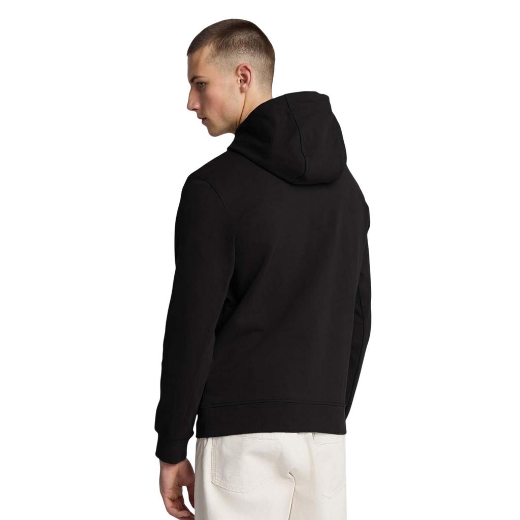 Lyle & Scott Mens Hybrid Softshell Pull Over Hoodie