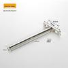 Invisible T-Shaped Shelf Brackets for Concealed Wall-Mounted Bookshelf Support