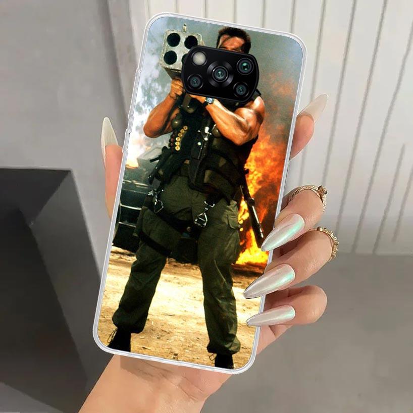 

Arnold Schwarzenegger Terminator Phone Case for Xiaomi Poco X5 X6 X7 Pro F7 Ultra M7 Redmi 15 15C 13 13C 12 12C 10 10A 10C 9 9A Xiaomi Poco X5 Pro