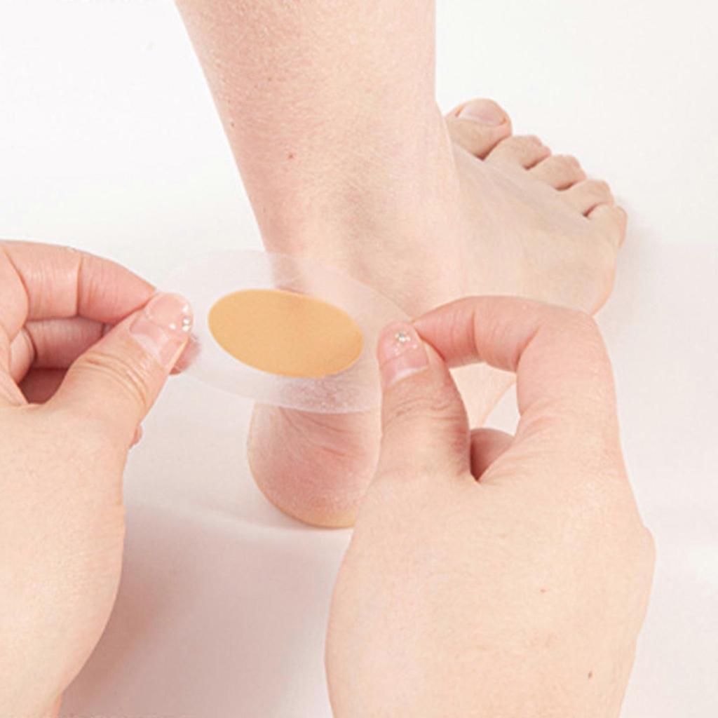 20pcs Heel Protectors Shoe Liners For Back Of Foot Comfortable AntiSlip Adhesive Pad Suitable For Day Walking Working Color
