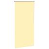 Blackout Roller Blind Yellow 85 x 150 cm Fabric Width 80.7 cm Polyester