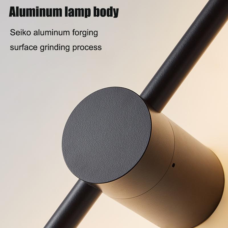 Nordic Modern LED Longer Wall Lamp Living Room Bedroom Bedside Decor Lamp Bathroom Mirror Stair Minimalist Design Light Fixtures