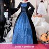 J-yuefang Witch Costume Dress Polyester M-XXL Halloween Cosplay
